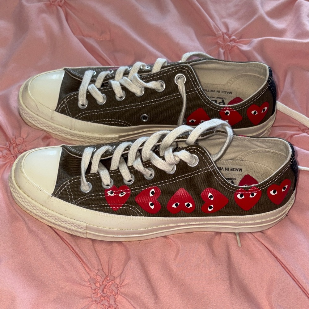 Converse Kids Sneakers in Brown and Red